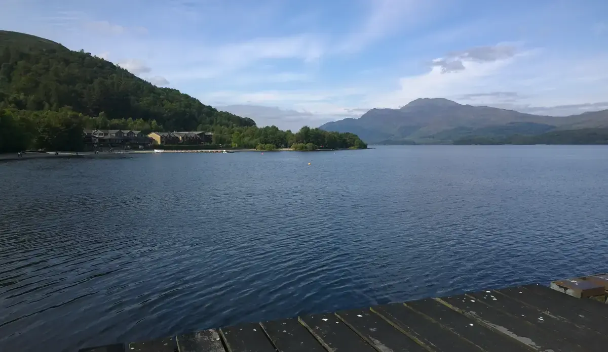 Il Loch Lomond visto da Luss